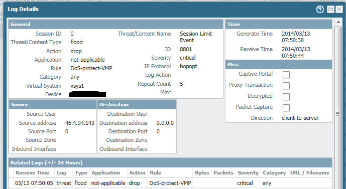 norton security mac tcp syn flood