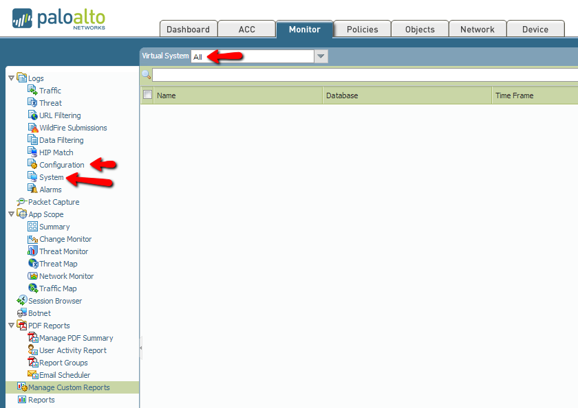 Live Community Configuration and System Logs are Not Visible on a