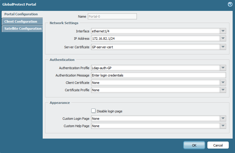 globalprotect gateway