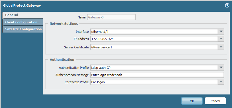 x vpn username and password