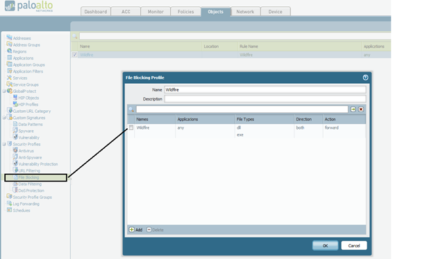 Working Security How To Configure Wildfire In Palo Alto