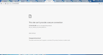 giving this error after configuring ECDSA cert for management access