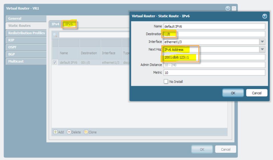 Live Community How To Set Default Route For IPv6 Traffic Live Community