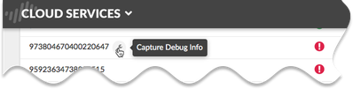 Cloud Services Capture Debug Info for App Instance