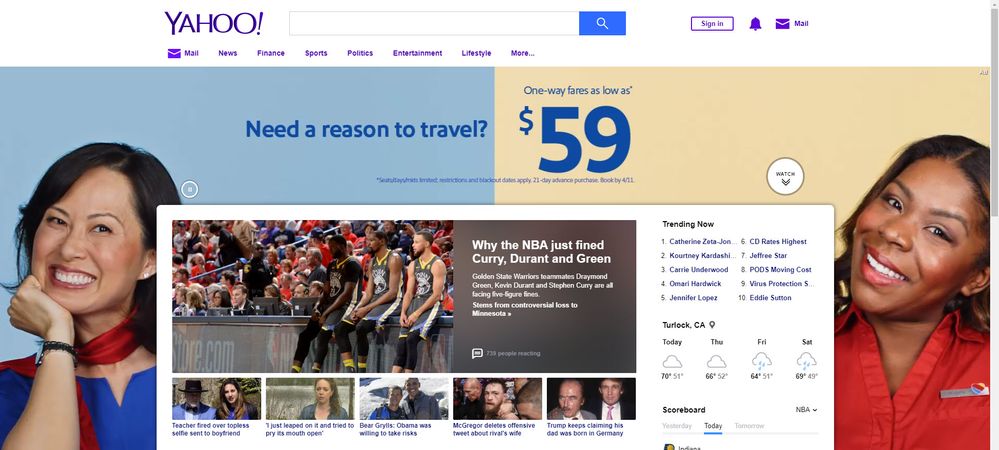 yahoo ad