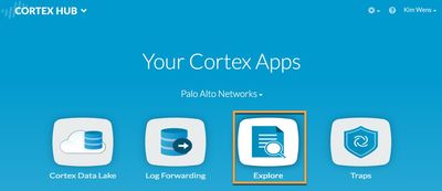 View of Explore in Your Cortex Apps.