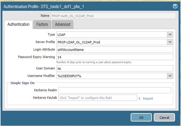 OL Auth Profile