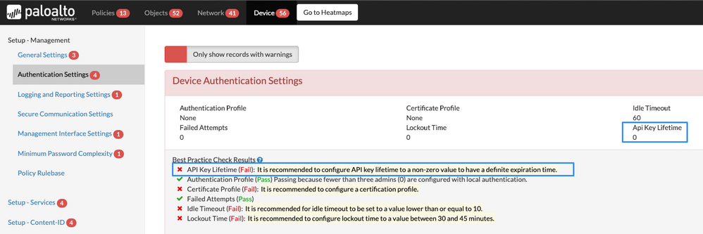 View of Device Authentication Settings API Key Lifetime.png