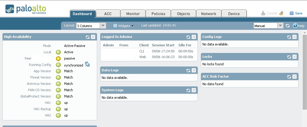 LIVEcommunity - PA 500 Doesn't Show Data, System Logs Nor Application ...