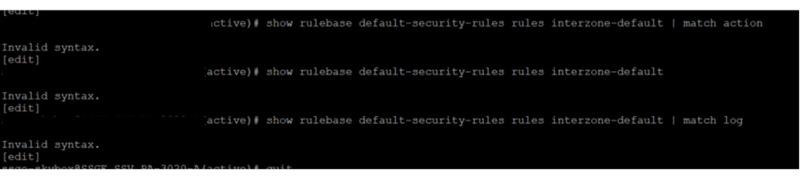 Solved: Live Community - Same CLI commands with different cli output ...