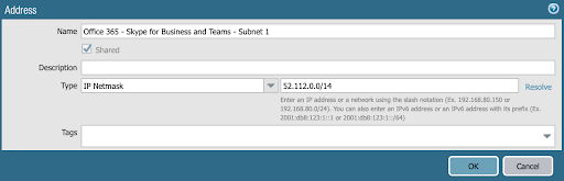 Panorama Address Configuration.png Panorama Address Configuration Screen