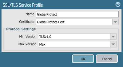 SSL/TLS Service Profile