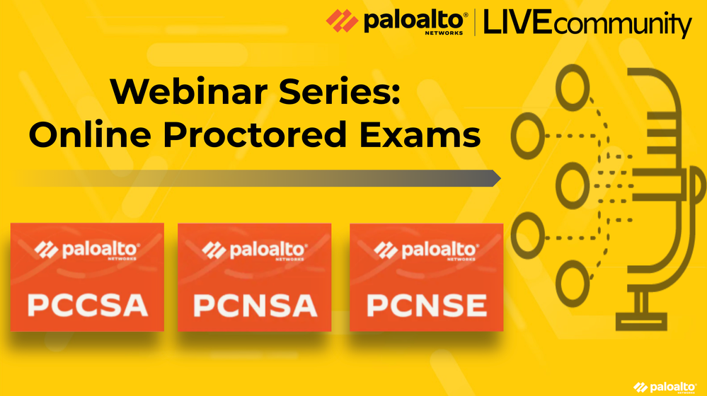 Certification Webinars and Exam Discounts | Palo Alto Networks