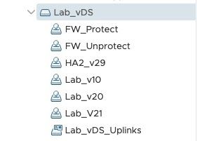 Uplink ports LAB_vDS Uplinks