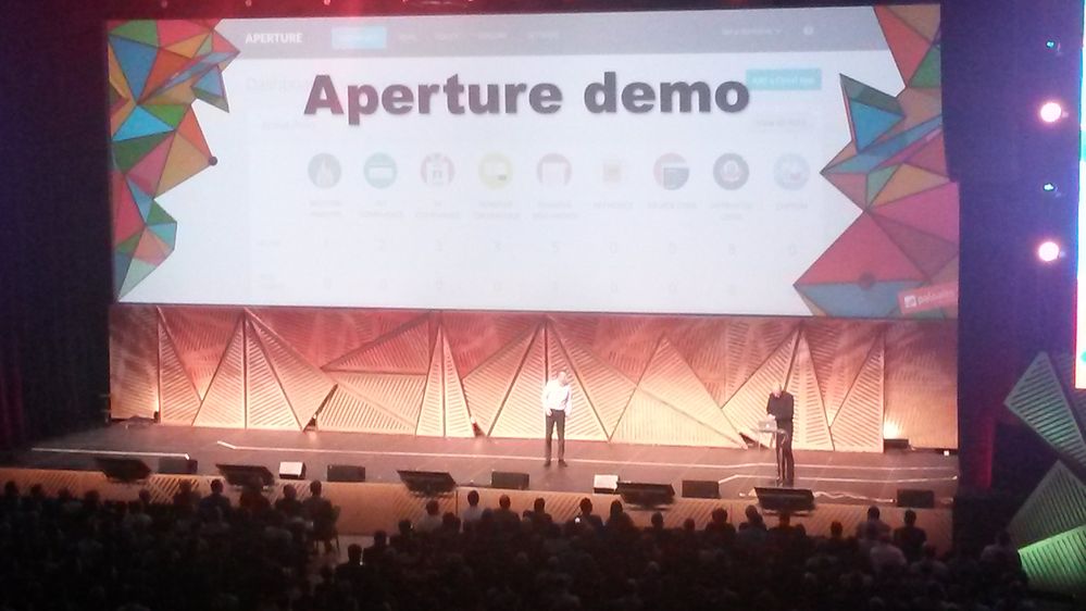 Did you catch the Aperture demo? What was most significant for you about Aperture?  Do tell.