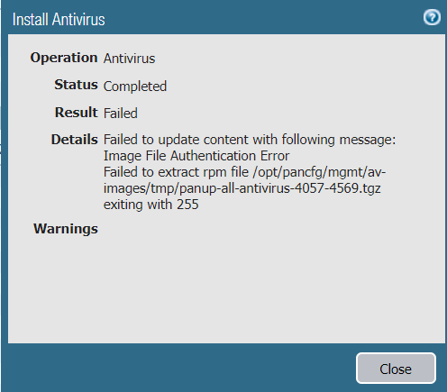 fail  detail