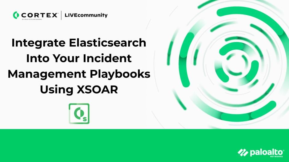 Learn about Elasticsearch content pack and the key benefits XSOAR can provide through integration with the Elasticsearch API.