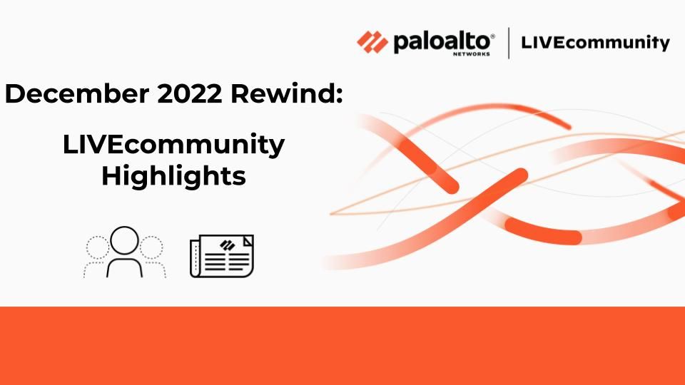 December 2022 Rewind: Top posts from LIVEcommunity