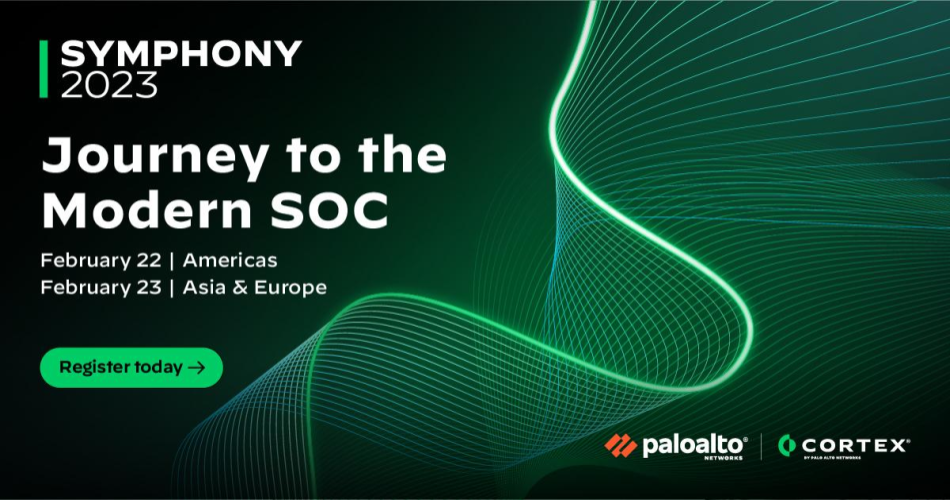 Symphony 2023 - LIVEcommunity banner - 950x500.png Symphony 2023: Journey to the Modern SOC