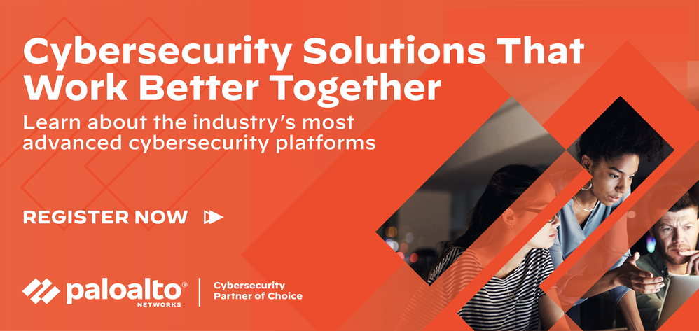 Register For Cybersecurity Solutions Webinar | Palo Alto Networks