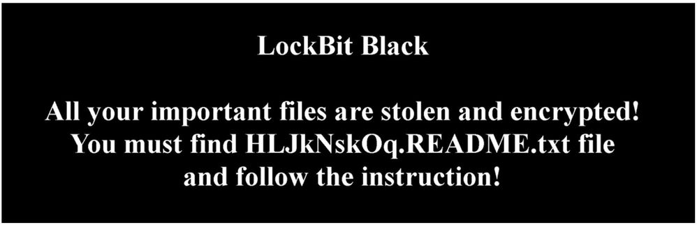 Figure 5. LockBit 3.0 wallpaper