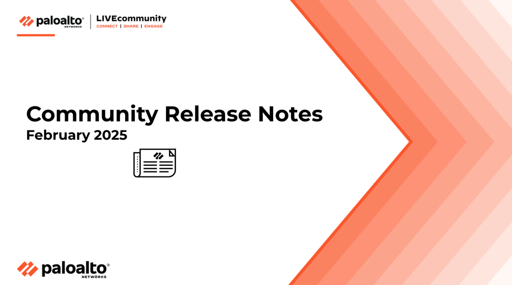 Community Release Notes - February 19, 2025