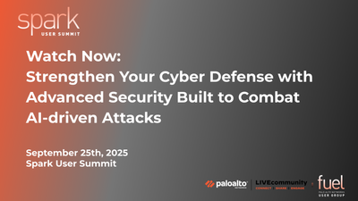 Watch Now - Spark User Summit - September 2025 - Strengthen Your Cyber Defense.png