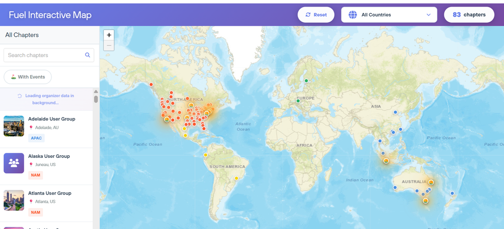 Fuel Interactive Map
