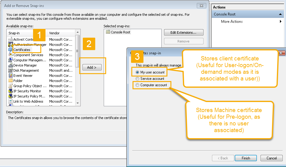 Require client certificate. GLOBALPROTECT.