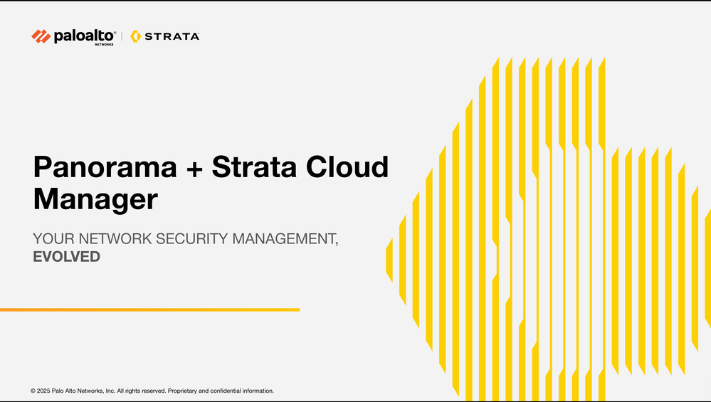 Panorama + Strata Cloud Manager: Your Network Security Management, Evolved