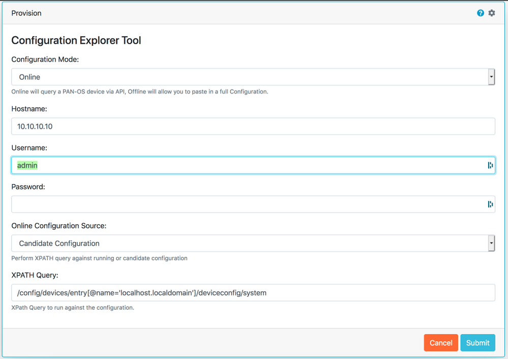 Configuration Explorer Tool Preview