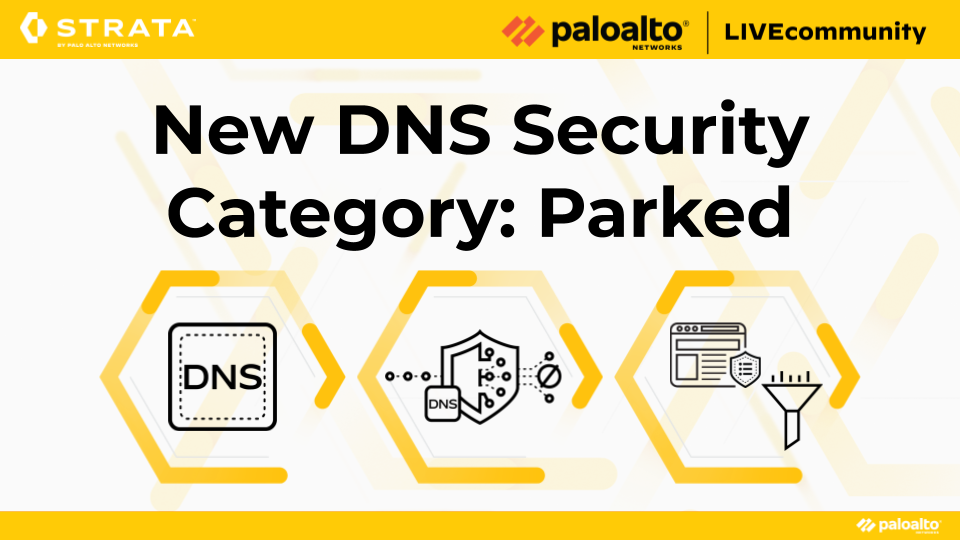 DNS Security Category: Parked