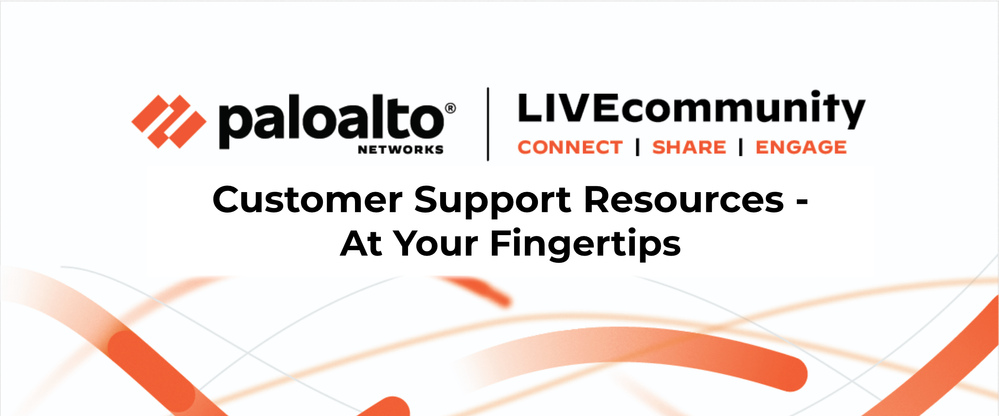 Palo Alto Networks Customer Support Resources