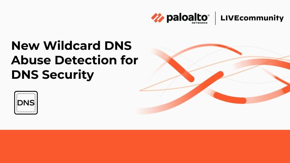 DNS Security introduced a new detection to block malicious domains that abuse wildcard DNS records to create malicious subdomains with high reputation that attackers can use to hide.