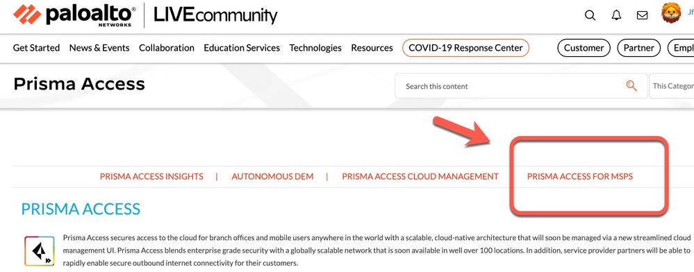 Prisma Access solution for MSPs and dIstributed enterprises introduces hierarchical multi-tenancy.
