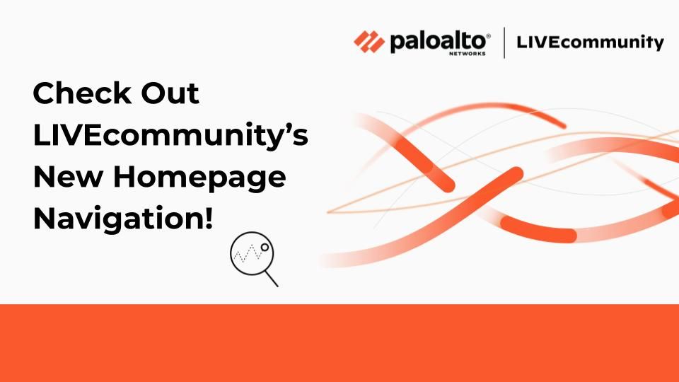 LIVEcommunity updated its homepage navigation to make it simpler and more intuitive to better serve our members.