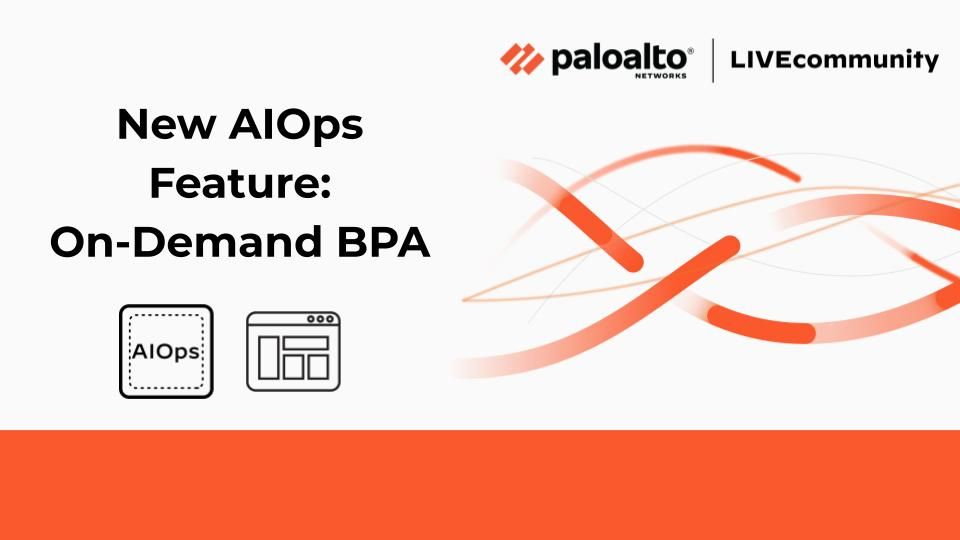 Learn about the new AIOps On-Demand BPA feature allowing you to generate a best practices report via TSF upload.